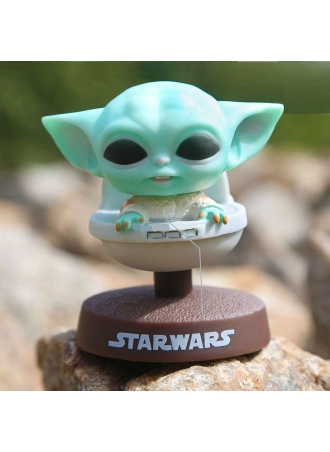 Trunkin Star Wars Mandalorian Baby Yoda Bobblehead Model B Bobblehead Action Figure Bobble Head