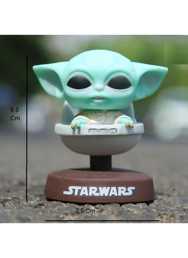 Trunkin Star Wars Mandalorian Baby Yoda Bobblehead Model B Bobblehead Action Figure Bobble Head