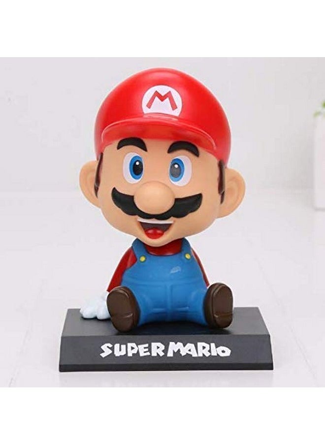 Trunkin Super Mario Red Bobblehead Action Figure Bobble Head