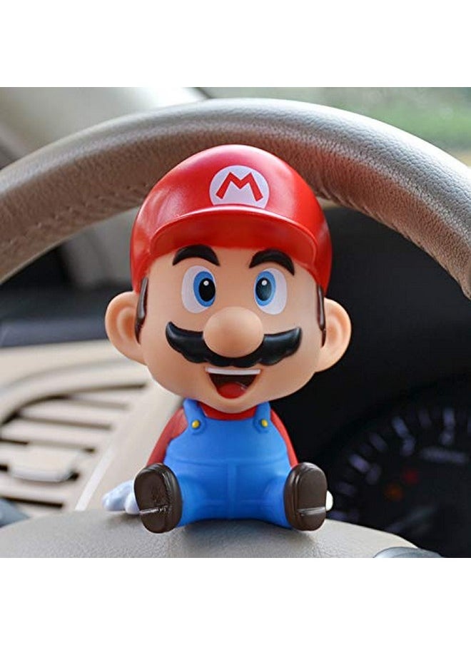 Trunkin Super Mario Red Bobblehead Action Figure Bobble Head
