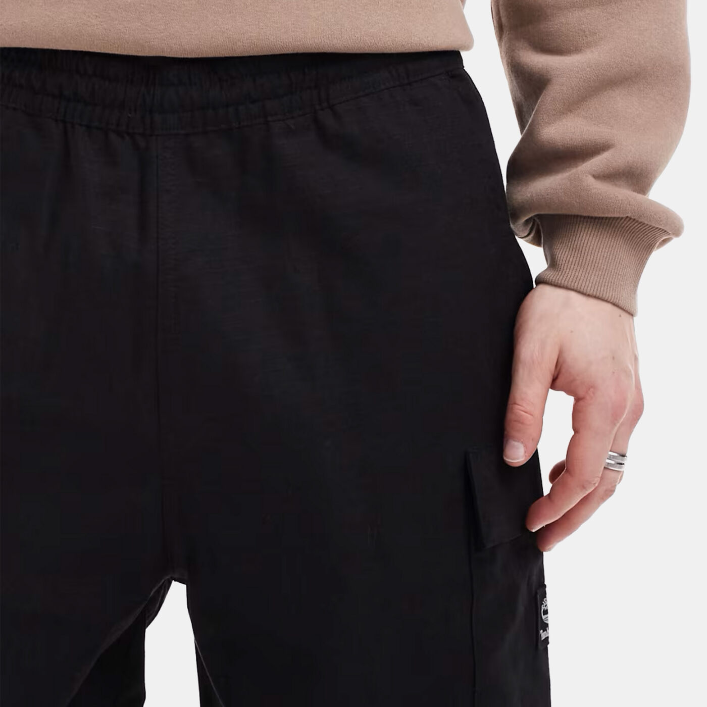 Men's Woven Badge Ripstop Cargo Pants