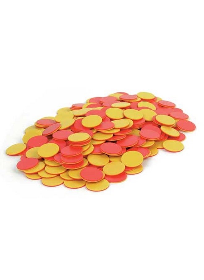 Two-Color Counters: Red/Yellow - Set Of 1000 In A Jar