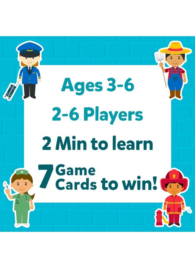 Skillmatics Card Game - Guess in 10 Junior Community Helpers for Kids, Boys, Girls, and Families Who Love Board Games and Educational Toys, Travel Friendly, Gifts for Ages 3, 4, 5, 6