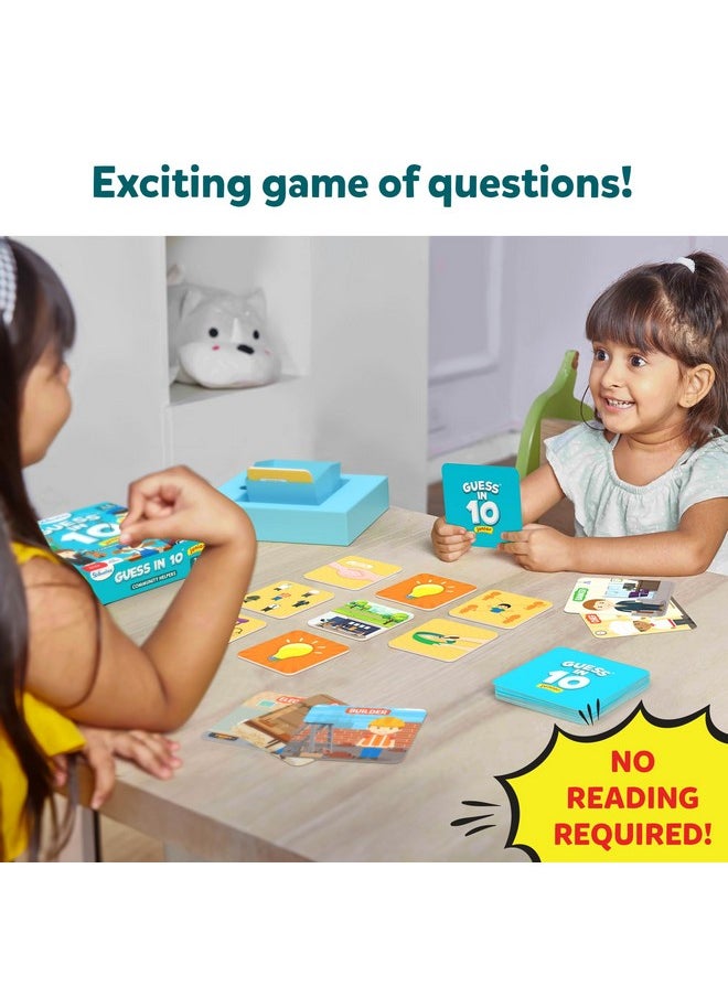Skillmatics Card Game - Guess in 10 Junior Community Helpers for Kids, Boys, Girls, and Families Who Love Board Games and Educational Toys, Travel Friendly, Gifts for Ages 3, 4, 5, 6