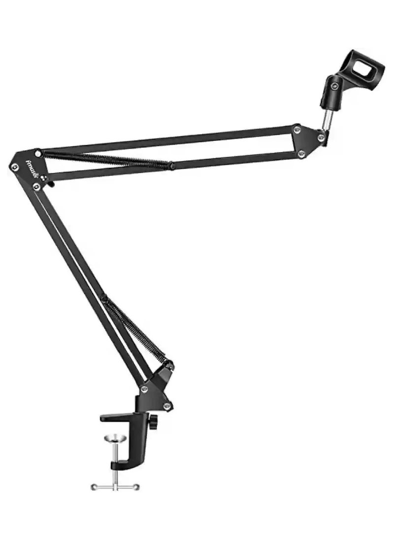 Microphone Stand Suspension Boom Scissor Arm Holder For NB 35 Black