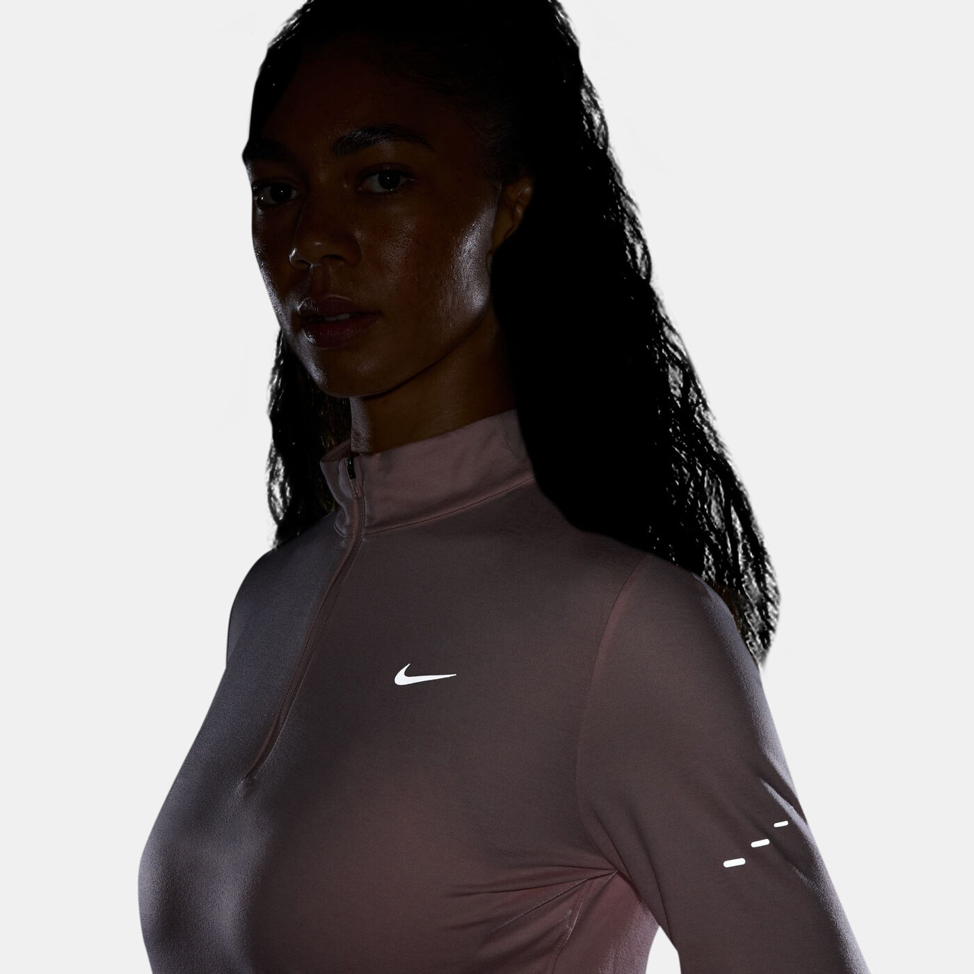Women's Swift Dri-FIT UV 1/4-Zip Running Top