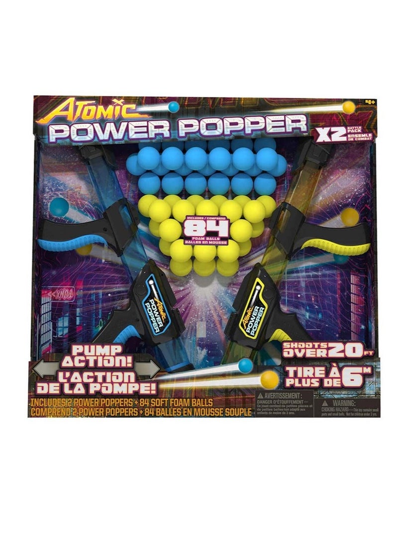 Power Popper Dual Battle Pack With 84 Ammo Balls