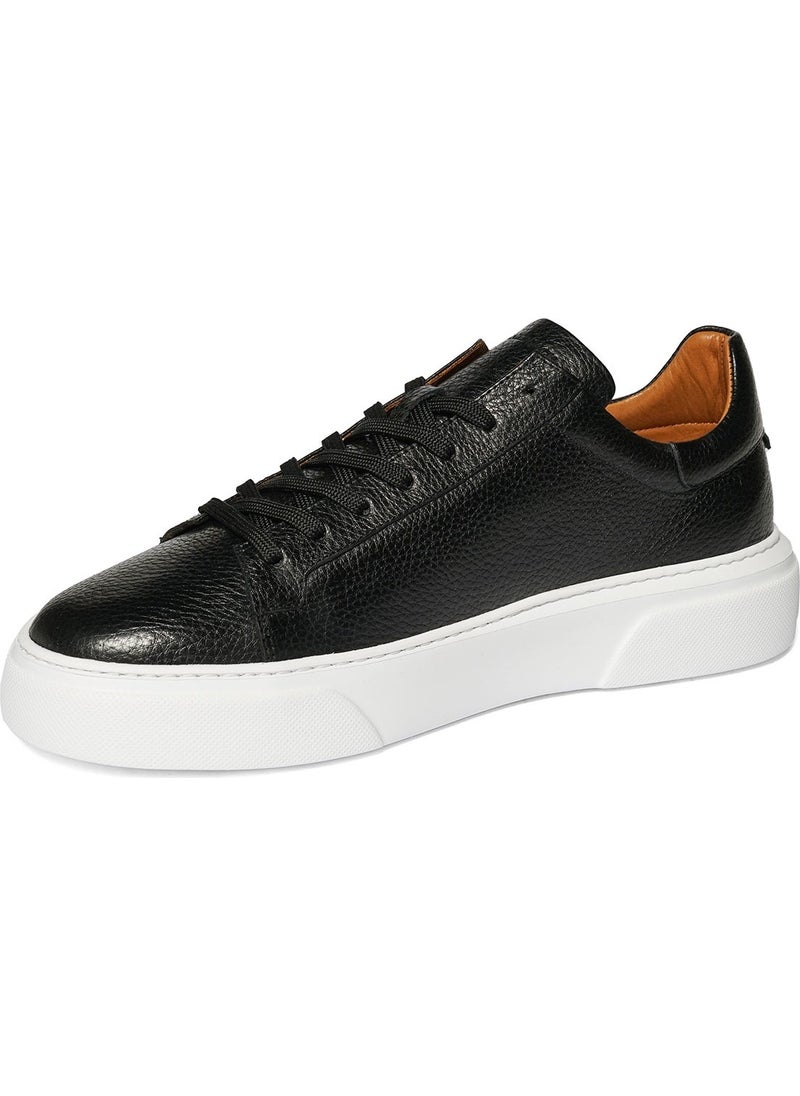 Leather Black - White Men's Casual Shoes 831 8311-M