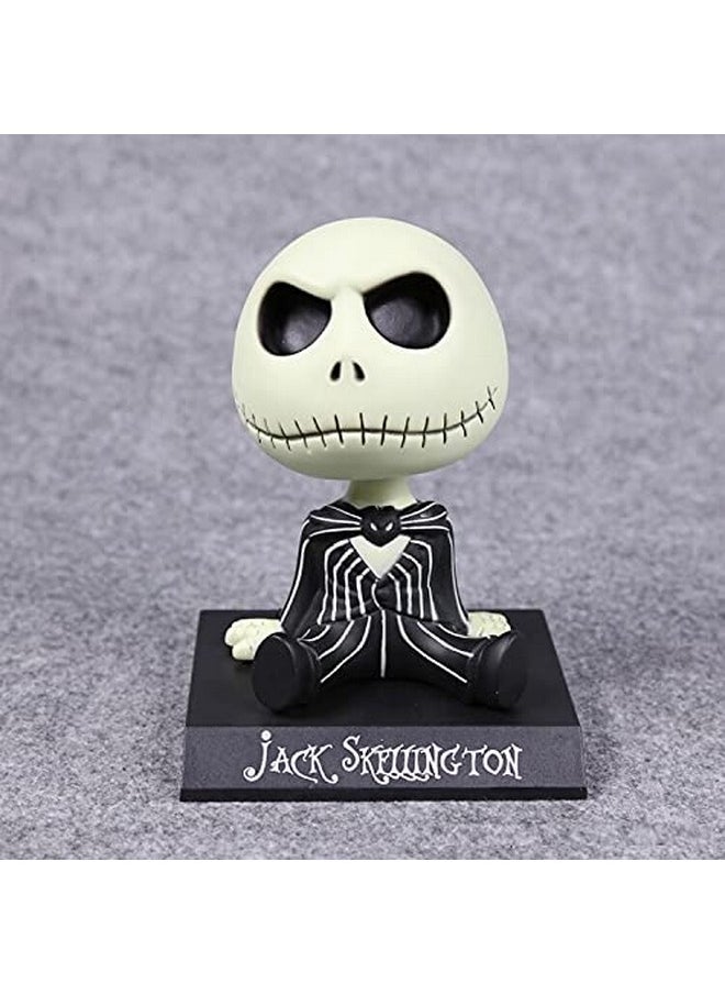 Trunkin Jack Skellington Bobblehead Action Figure Bobble Head Black