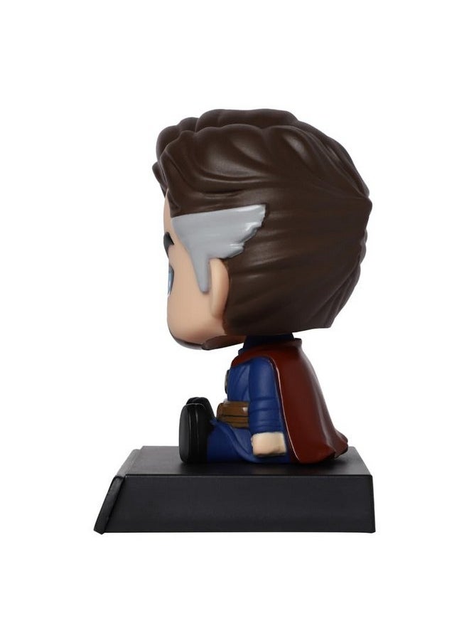 Techpro Super Hero Action Figure Limited Edition Bobblehead with Mobile Holder for Car Dashboard, Office Desk & Study Table- (Dr Strange)