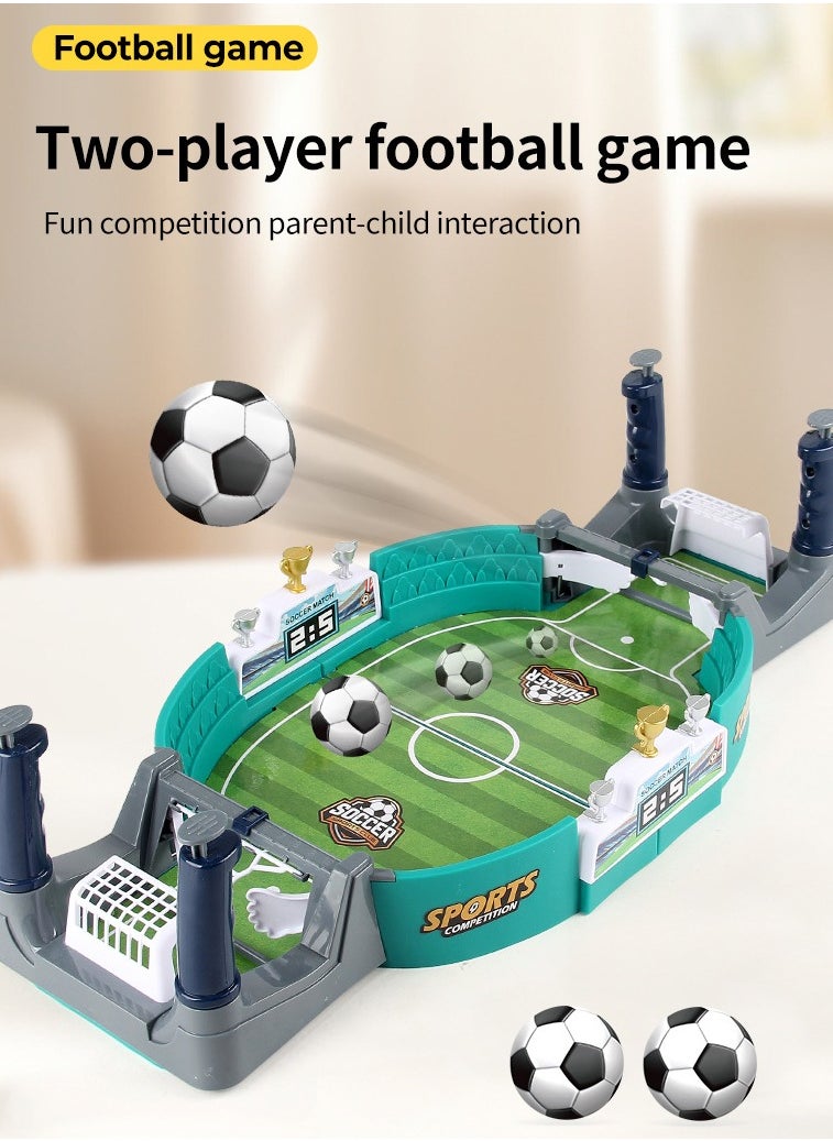 Children's  Interactivce Two-Player Table Top Football Game Match Desktop Sports Game Parent-Child Interactive Board Game Puzzle Fun Competitive Boys Toys Family Game Night Fun