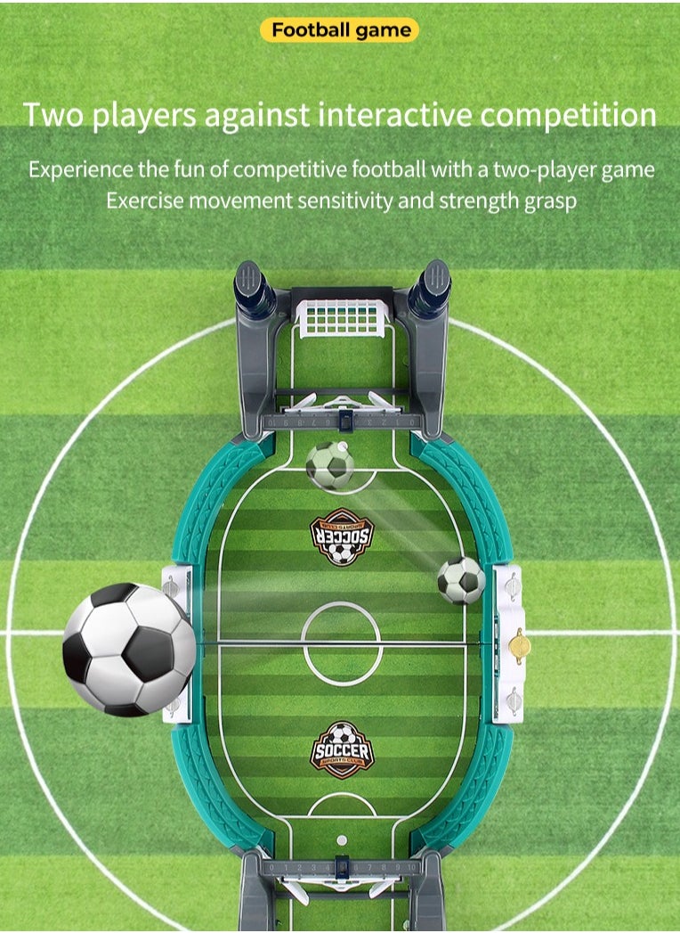 Children's  Interactivce Two-Player Table Top Football Game Match Desktop Sports Game Parent-Child Interactive Board Game Puzzle Fun Competitive Boys Toys Family Game Night Fun