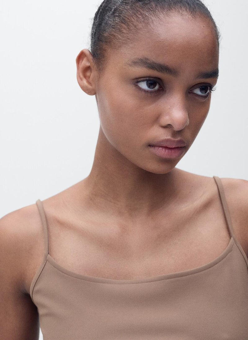 Fitted Thin Straps Top
