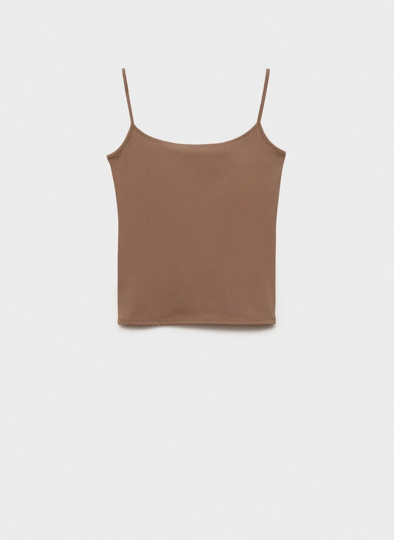 Fitted Thin Straps Top
