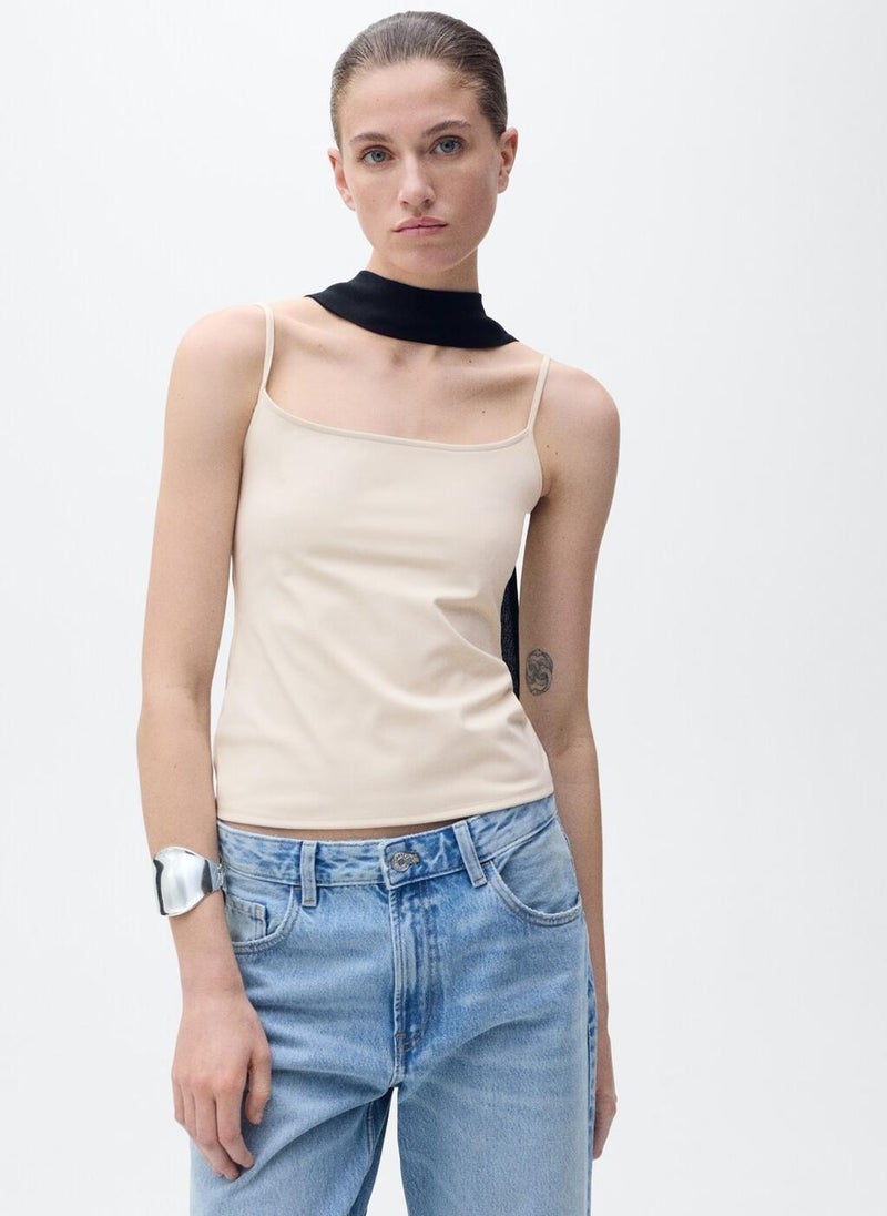 Fitted Thin Straps Top