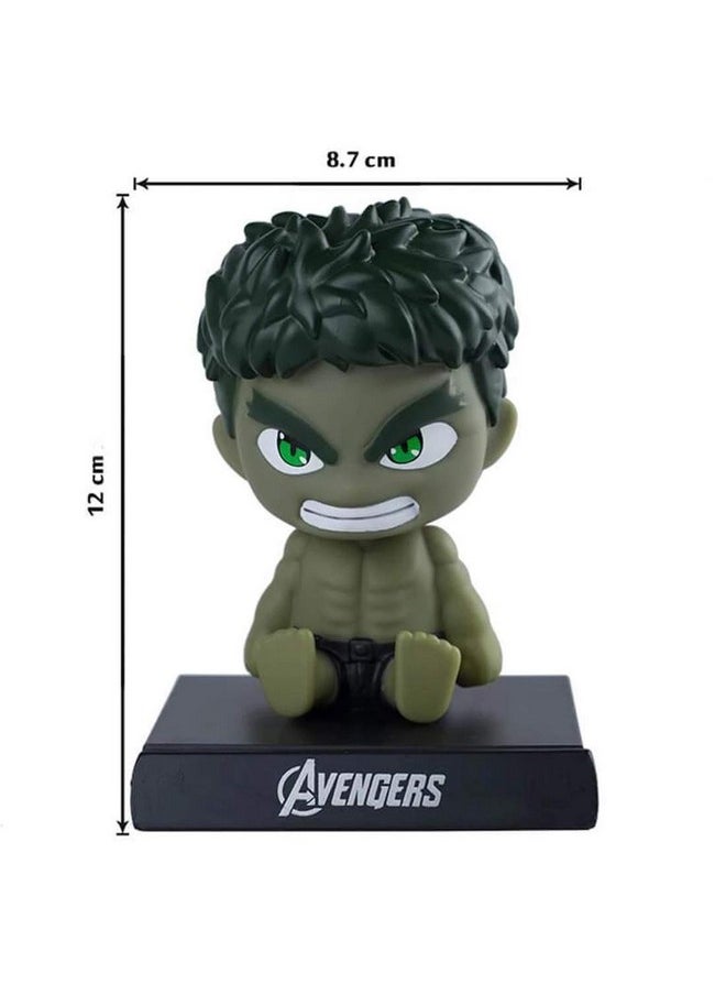 Trunkin Green Hulk Bobblehead Action Figure Bobble Head car Accessory
