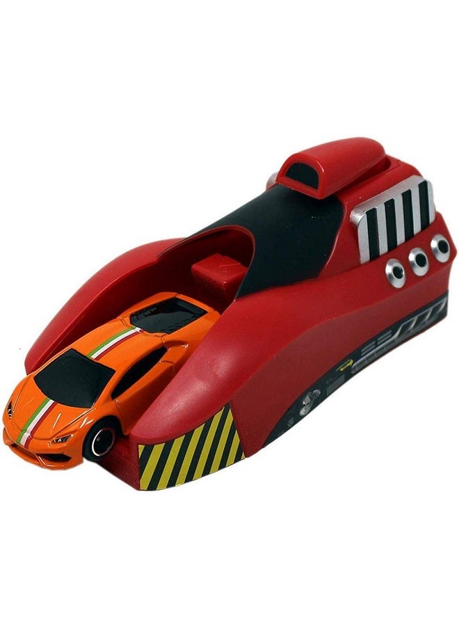 VBE® Rapid Launcher Play Set Toy with 3 Die Cast Metal Stunt Car and Stoppers for Kids