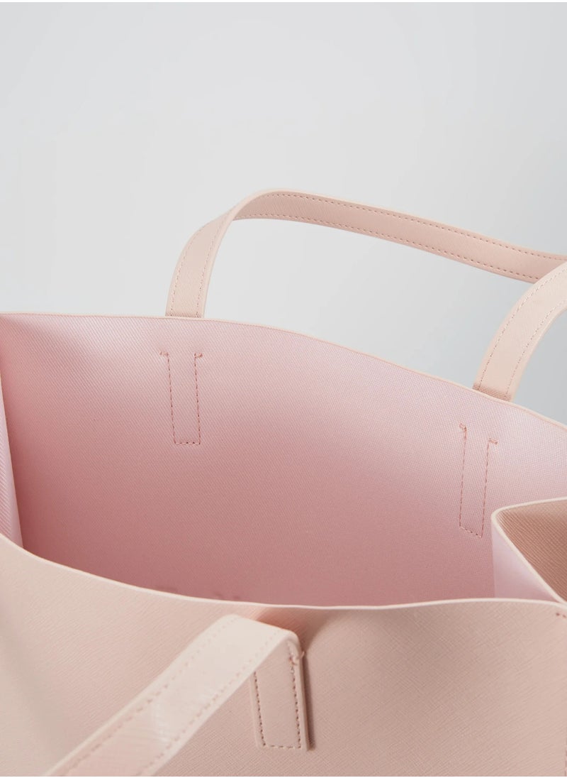 Ted Baker Soocon Crosshatch Large Icon Bag
