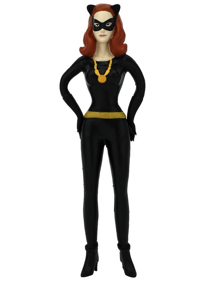 NJ Croce Batman Classic TV Series Cat Woman Bendable Figure, Multi Color