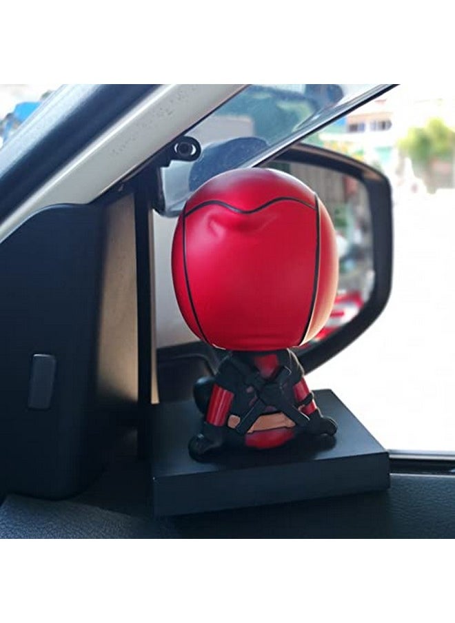 Trunkin Dead Pool Bobblehead Action Figure | Bobble Head car Accessory