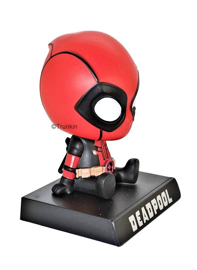 Trunkin Dead Pool Bobblehead Action Figure | Bobble Head car Accessory