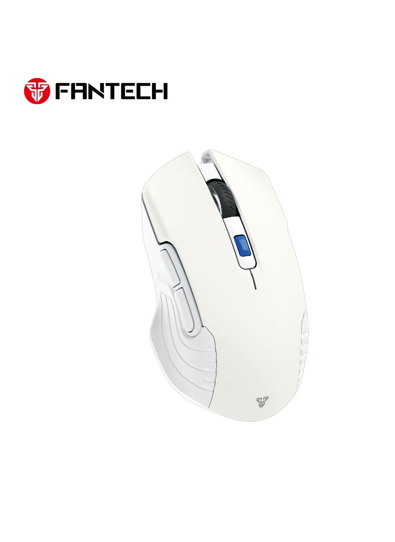 Wireless Gaming Mouse – E500mAh Rechargeable Battery, 2000 DPI, 6 Buttons, 3M Silent Clicks | Long-Lasting & Ergonomic Design.Compatible with Computer PC MacBook Laptop Windows 11 10 macOS Linux