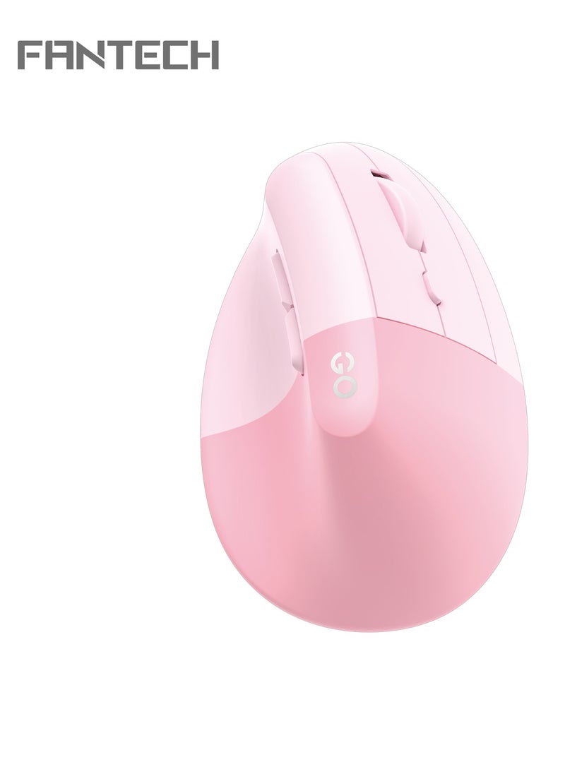 Wireless Gaming Mouse  - Bluetooth 5.1 & 2.4G Dual Mode Long-Lasting, 500mAh Rechargeable, 57° Ergonomic Design, 1600 DPI, 7 Buttons for for Laptops Laptops Tablets Etc,