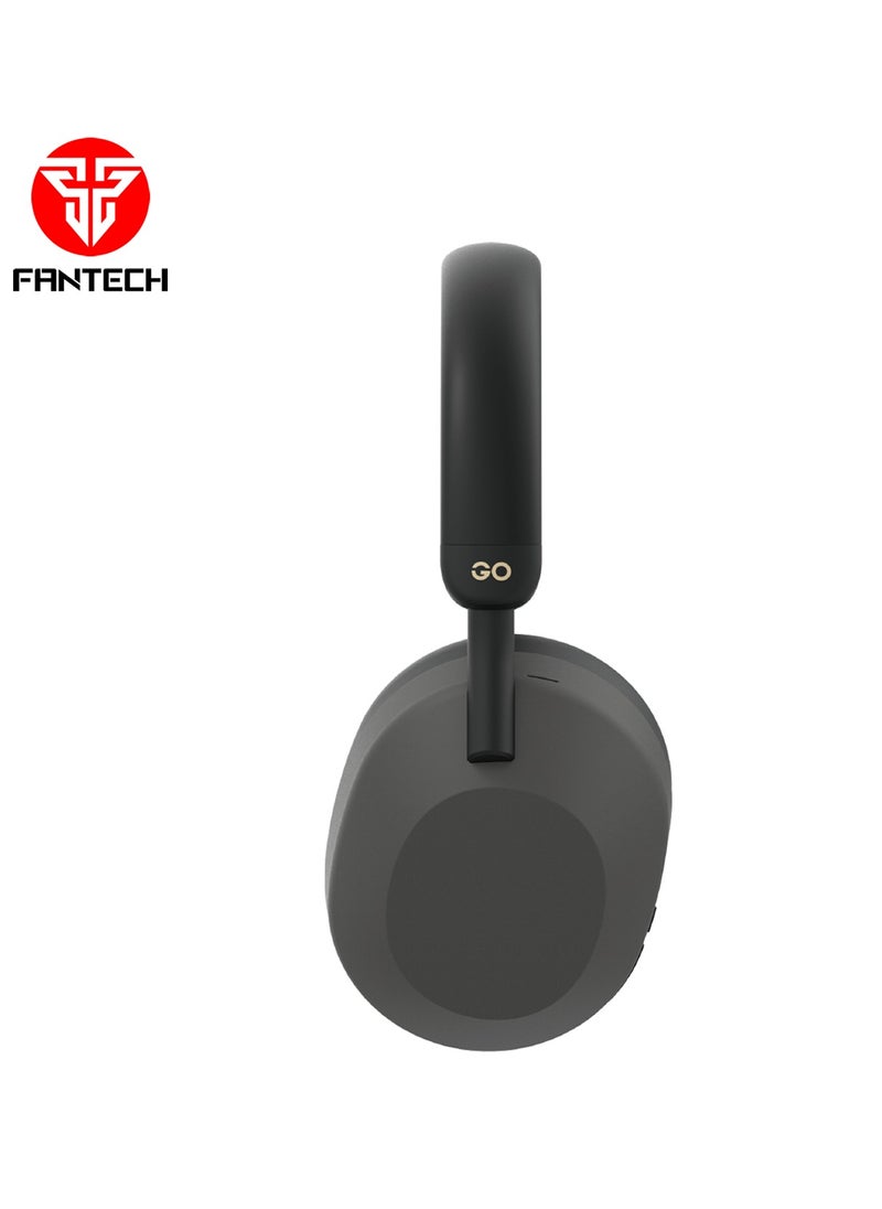 Wireless Gaming Headset with Dual Mode (BT 5.3/Wired) - Gaming headset for PC, PS5, PS4, Mac，Switch，20H Playtime, 40mm Drivers, Fast Charging, Adjustable Ear Cups, Memory foam, Durable Frame,Multi-Platform for PC/Mobile/PS5 Multi-Platform Compatible