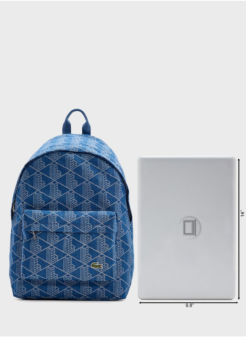 Top Handle Zip Over Backpack