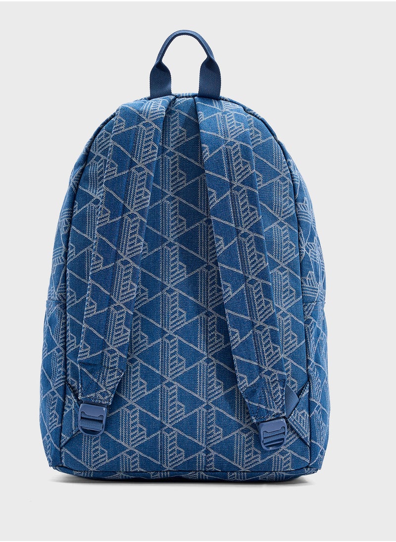 Top Handle Zip Over Backpack