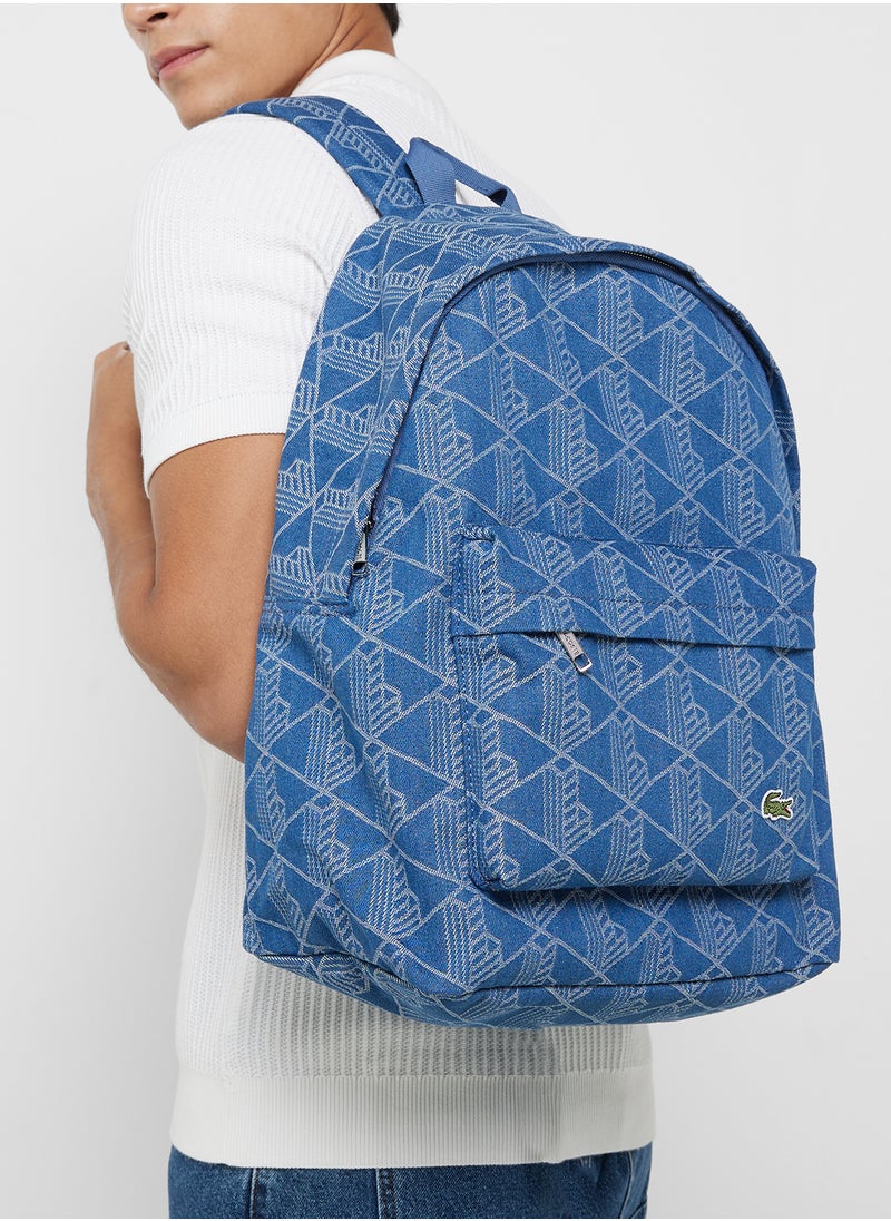 Top Handle Zip Over Backpack