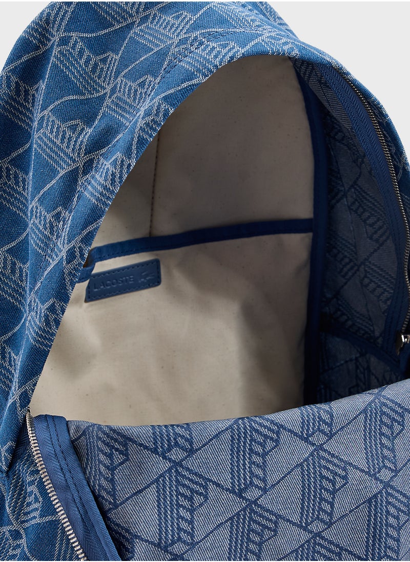 Top Handle Zip Over Backpack