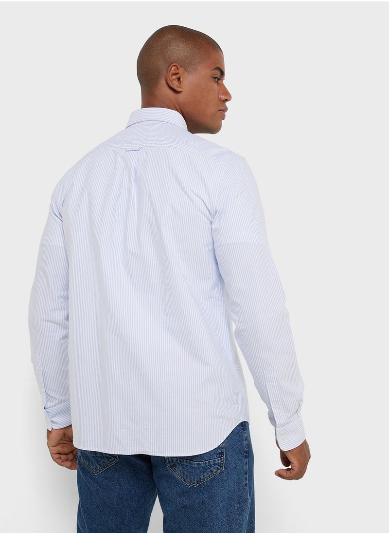Regular Fit Button Down Shirt