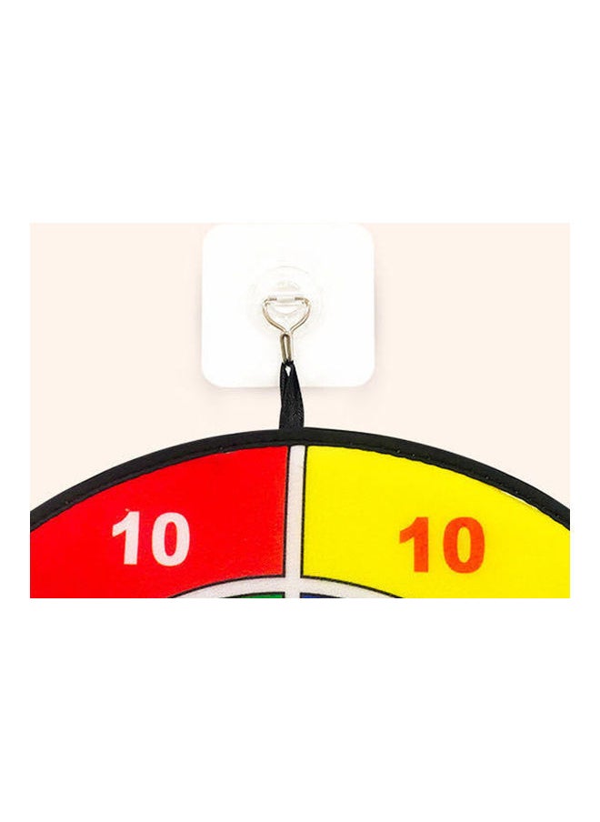 Throwing Target Game With 8 Balls 37x37x1cm