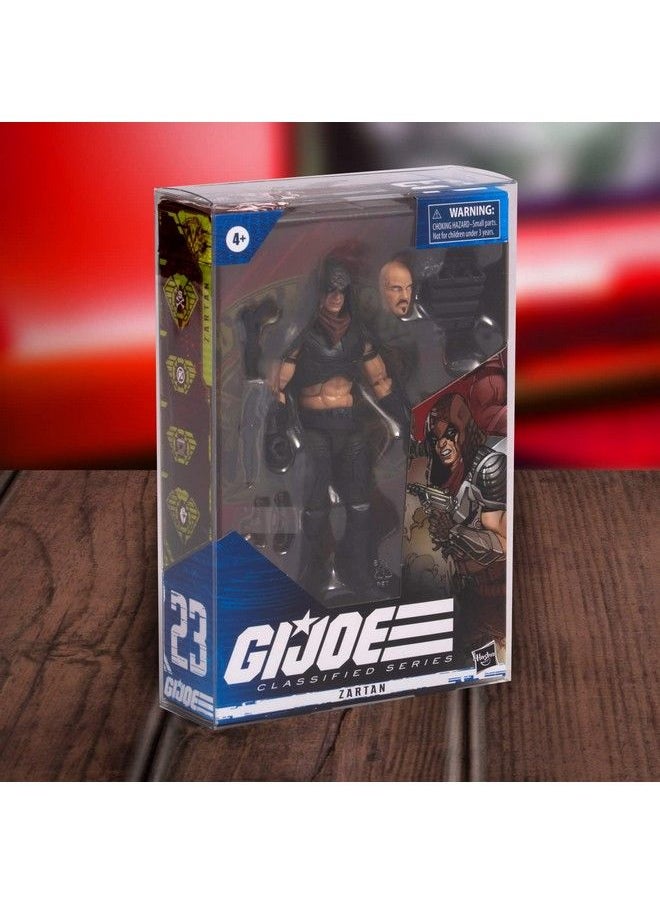 Action Figure Display Case Compatible With Gi Joe Classified Series 6 Inch Star Wars Vintage Collection 3.75 Inches Clear Pet 0.40Mm Thick Plastic Protective Storage Box Pack Of 10