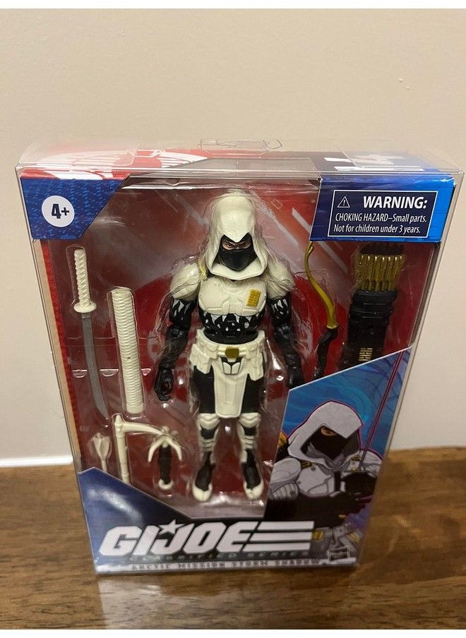 Action Figure Display Case Compatible With Gi Joe Classified Series 6 Inch Star Wars Vintage Collection 3.75 Inches Clear Pet 0.40Mm Thick Plastic Protective Storage Box Pack Of 10