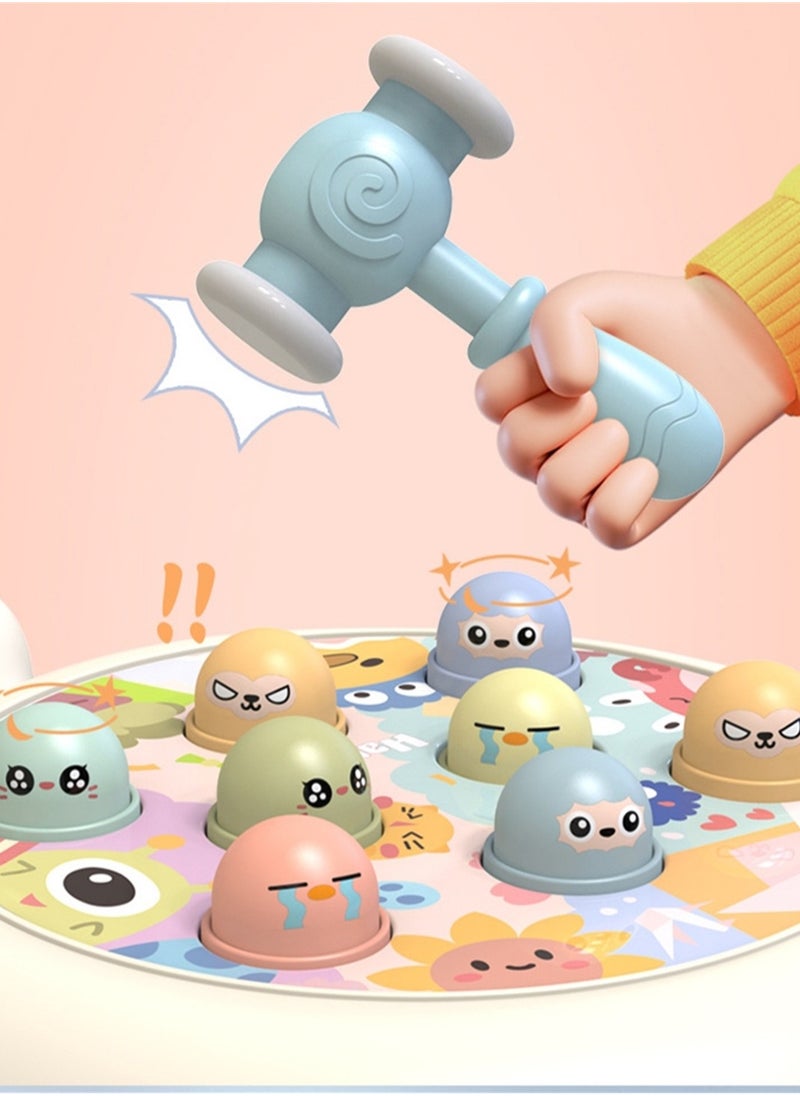 Gopher toy early education educational children's desktop parent-child interactive light music percussion toy