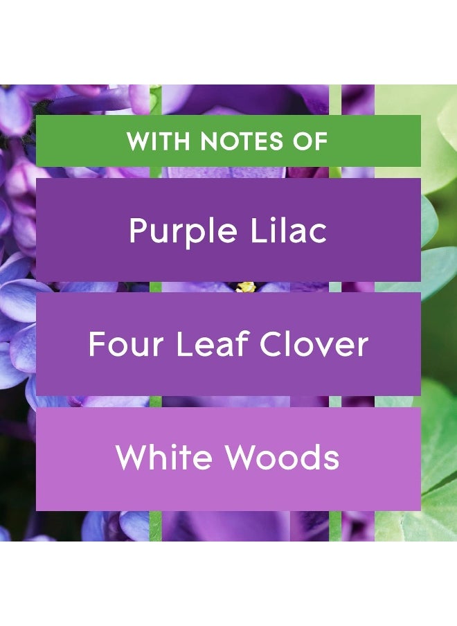 Glade Candle Jar, Air Freshener, Happy-Go-Lilac, 3.4 oz