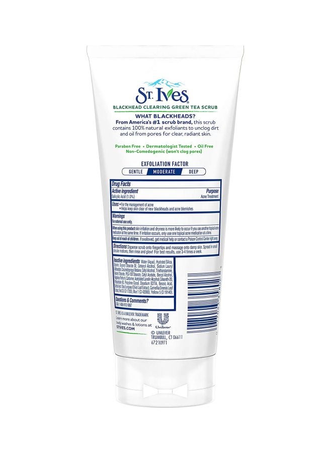 Green Tea Blackhead Clearing Scrub 170grams