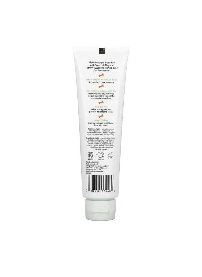 Kids Toothpaste Gel Tutti Frutti 4.7 oz 133 g