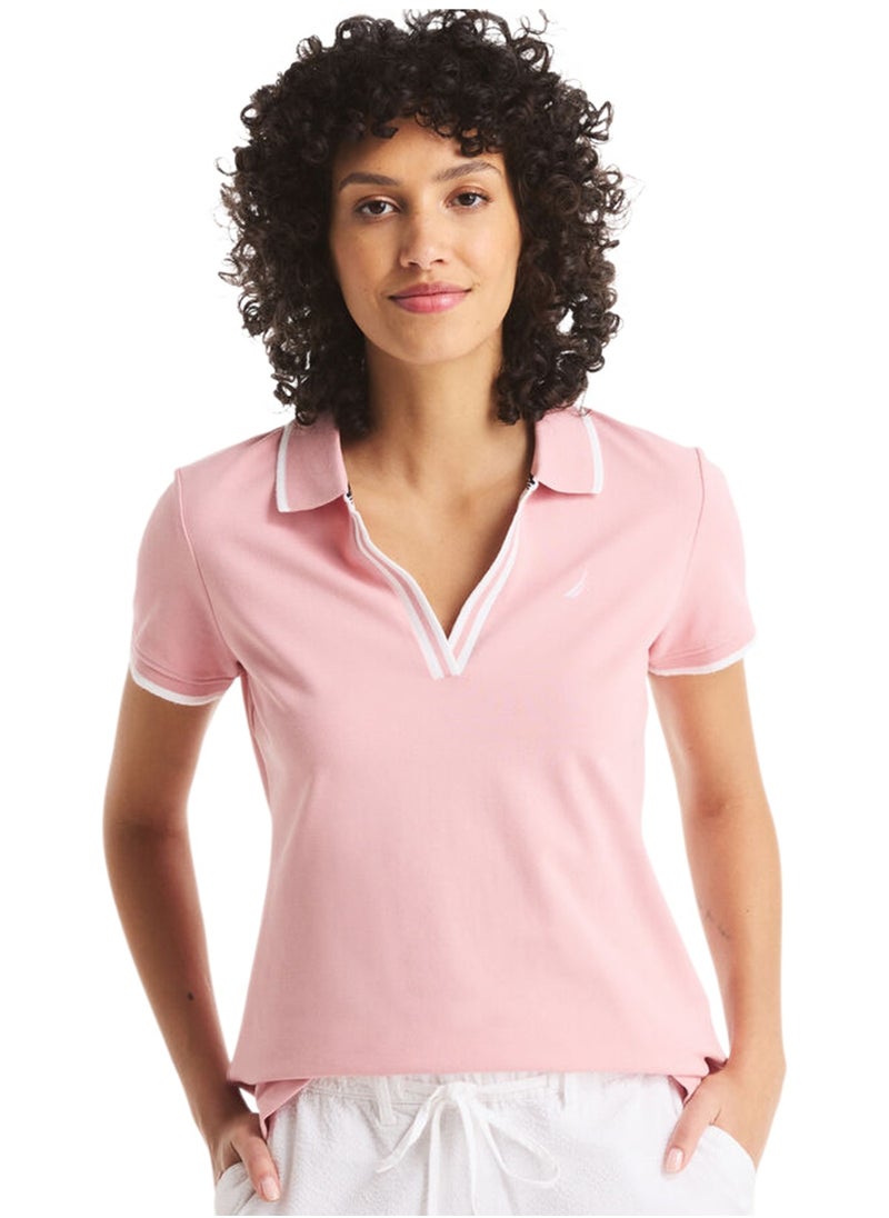 Basic Regular Fit Premium Cotton Logo Polo Shirt