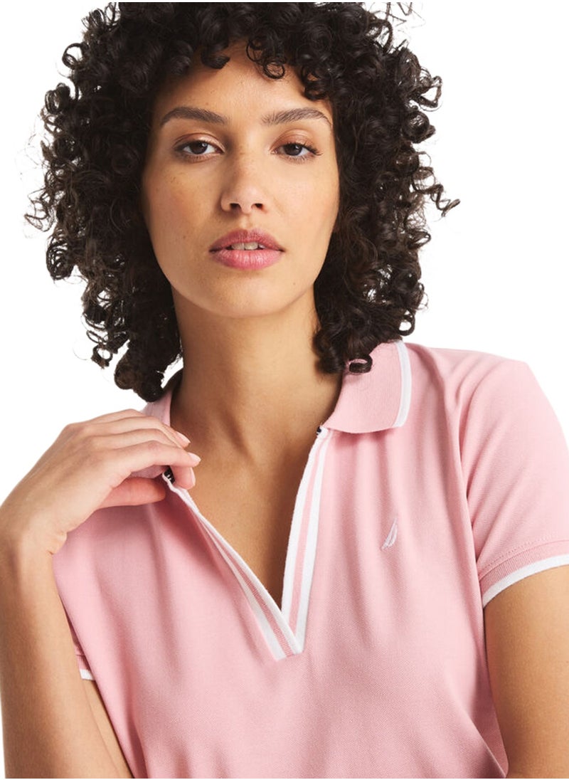 Basic Regular Fit Premium Cotton Logo Polo Shirt