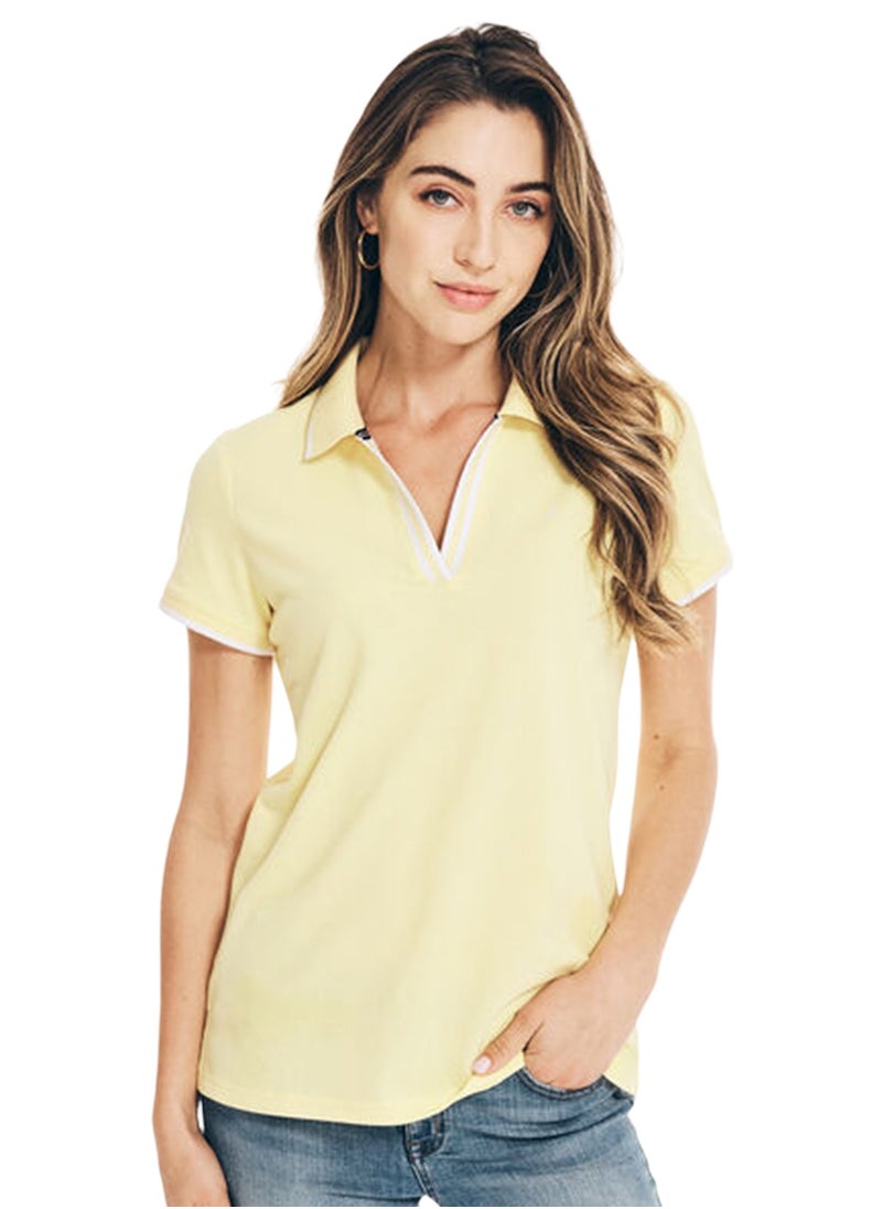 Basic Regular Fit Premium Cotton Logo Polo Shirt