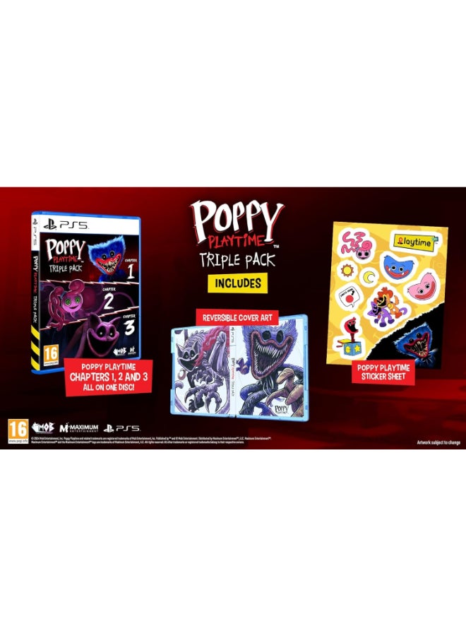 Poppy Playtime Triple Pack - PlayStation 5 (PS5)