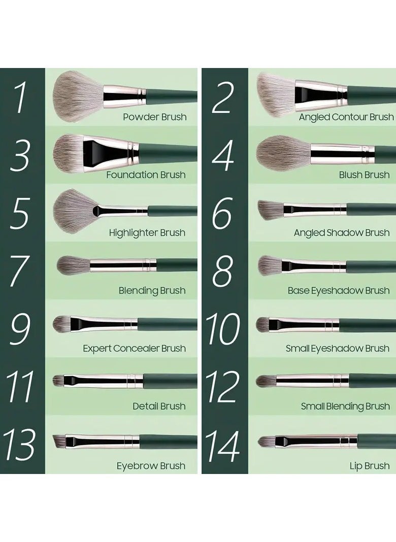 Makeup Brush Set Soft Fluffy Professional Cosmetic Foundation Powder Eyeshadow Kabuki Blending Make up Brush Beauty Tool