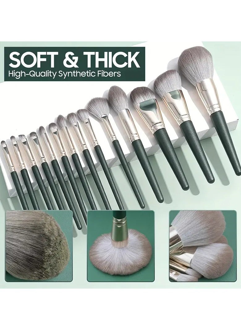 Makeup Brush Set Soft Fluffy Professional Cosmetic Foundation Powder Eyeshadow Kabuki Blending Make up Brush Beauty Tool