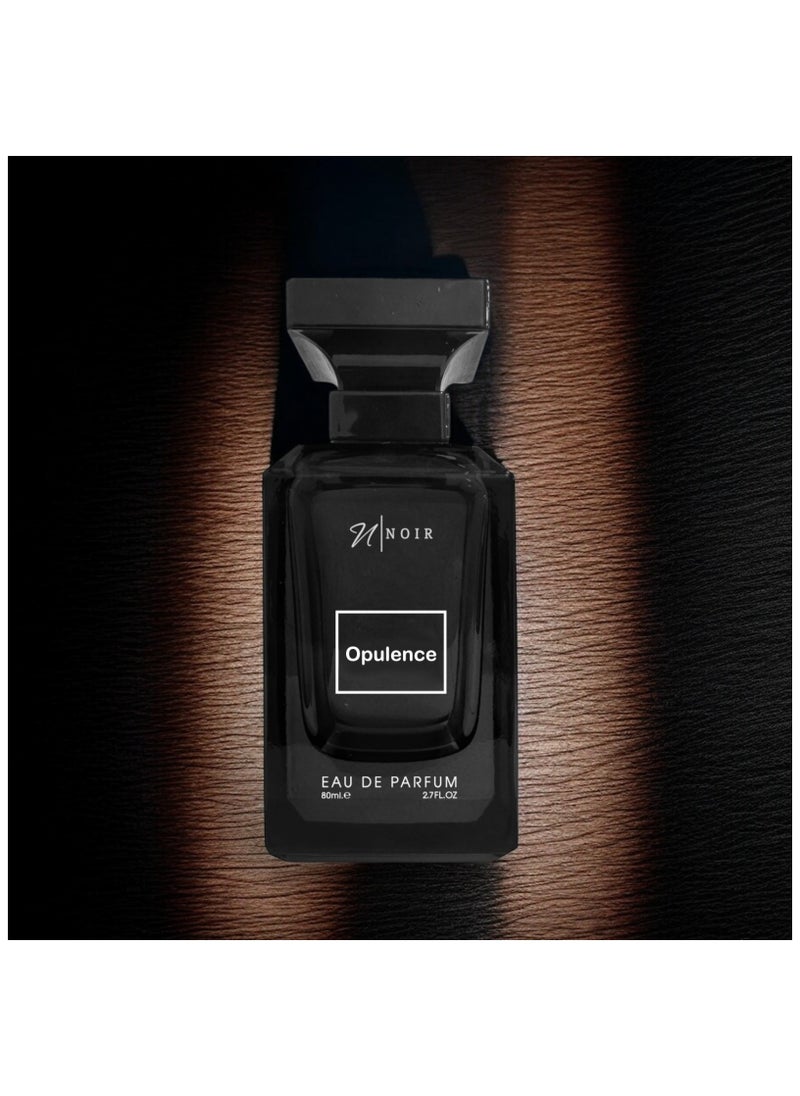 Opulence (Woody Leather), Eau De Parfum for Men, Amber, Leather, Suede, 80ml