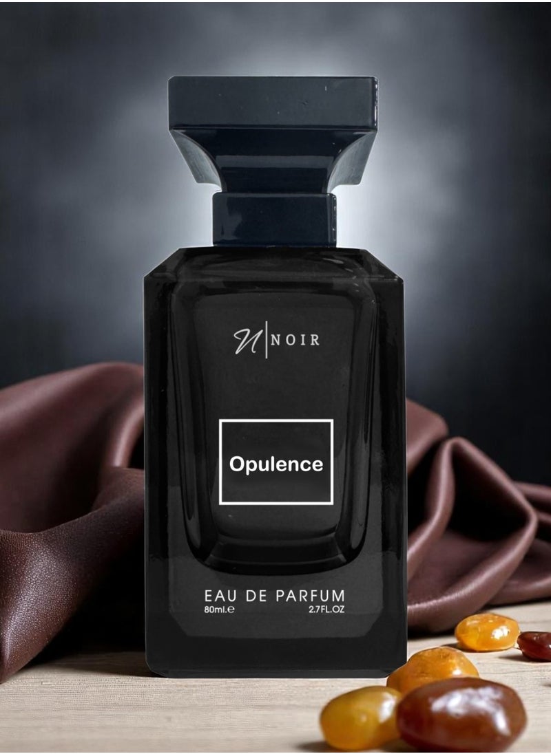 Opulence (Woody Leather), Eau De Parfum for Men, Amber, Leather, Suede, 80ml