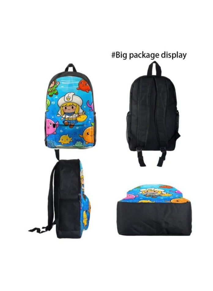 Universal cartoon new three-piece schoolbag - 818