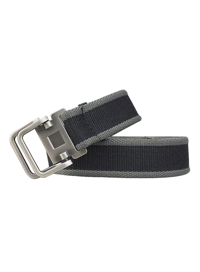 Double Ring Buckle Belt Grey